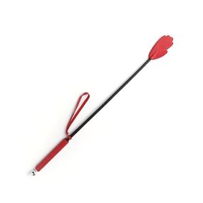 Стек кожаный, 68 см, Цвет: Красный 