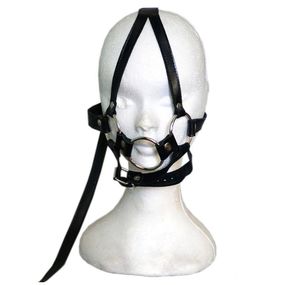 Сбруя с кольцом, на поводке 