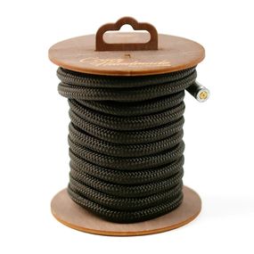 Верёвка чёрная нейлоновая на катушке, 5 м, Цвет: Чёрный 