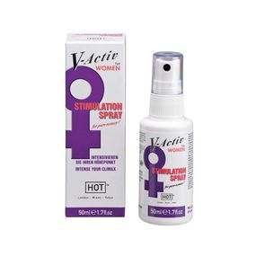 Стимулирующий спрей для женщин V-Active, 50 мл 