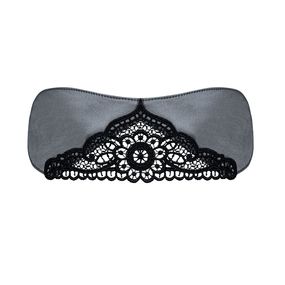 Повязка на глаза "Satinia" Grey, Цвет: Серый 