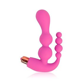 Вибромассажёр анально-вагинальный Cosmo 