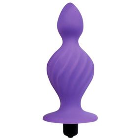 Анальная вибровтулка Sweet Toys Spiral Violet							, Цвет: Фиолетовый 