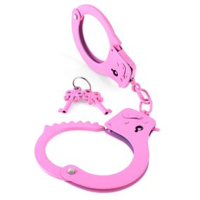 Наручники металлические Designer Cuffs pink, Цвет: Розовый 