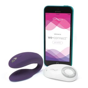 Вибромассажер для пар We-Vibe Sync Purple, Цвет: Фиолетовый 