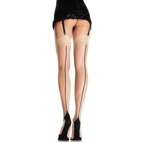 Чулки под пояс и кубинской пяткой, S/M 