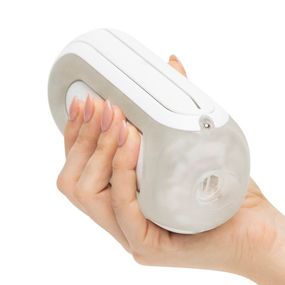 Мастурбатор Flip Zero EV White, с вибрацией, Цвет: Белый 