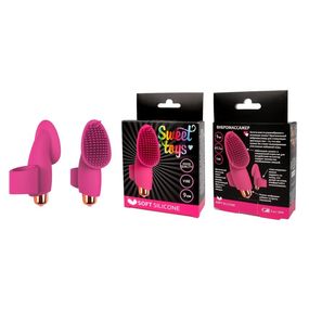 Вибромассажёр на палец Sweet Toys Brush Pink, Цвет: Фиолетовый 