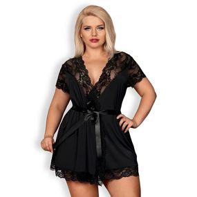 Пеньюар "810-PEI-1" Black, XXL, Размер: XXL, Цвет: Чёрный 