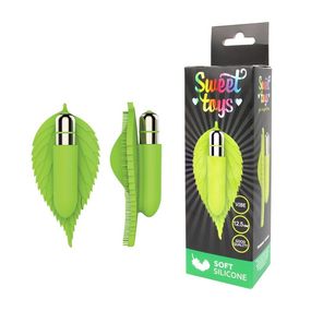 Вибромассажёр в виде листика 