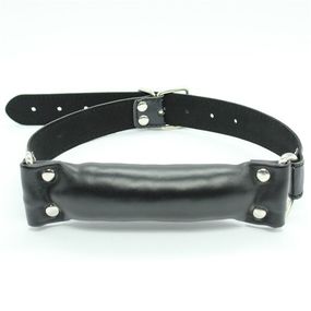 Кляп трензель черный эко-кожа №MG.08051-B 