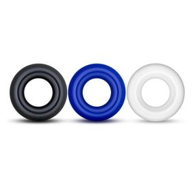 Набор разноцветных эрекционных колец 