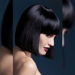 Парик «Страстная брюнетка Лола», Цвет: Чёрный 