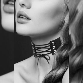 Чокер "Choker Lacet Noir" 