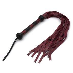 Флоггер «Королевская змея-1», кожа, 85 см 