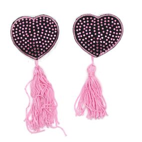 Пэстисы-сердечки с кисточками 