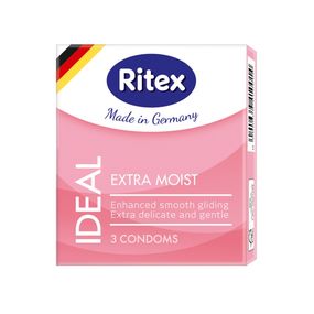 Презервативы Ritex Ideal Экстра Влажные № 3, 3 шт 