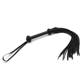 Плетка «Змеиное жало-3», кожа, 60 см 