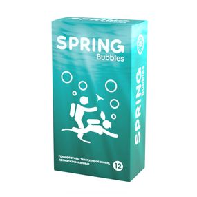 Презервативы Spring Bubbles, с точками, 12 шт 