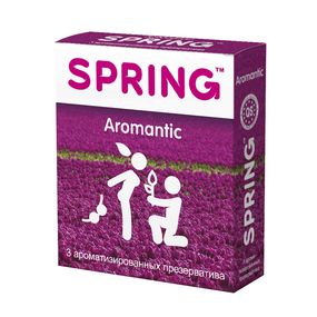 Презервативы Spring™ Aromantic ароматизированные, 3 шт 