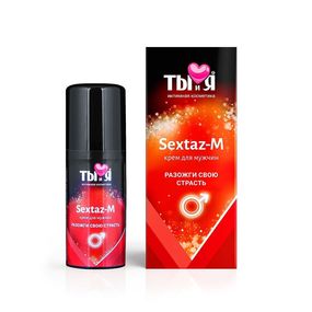 Возбуждающий крем Sextaz-M для мужчин флакон, 20 г 