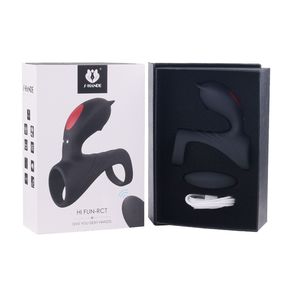 Эрекционная насадка Hi Fun RCT с пультом управления 