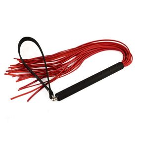 Плеть с хвостом MIX, 47 см, Цвет: Красный 