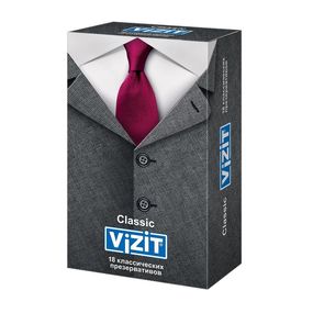 Презервативы VIZIT классические, 18 шт 