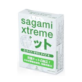 Презервативы Sagami Xtreme Type-E, 3 шт 