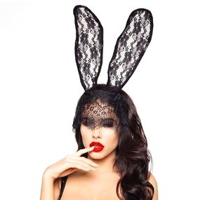 Головной убор «Зайка кружевной» 