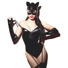 Боди «Кошечка», XS/S, Размер: XS/S, Цвет: Чёрный 