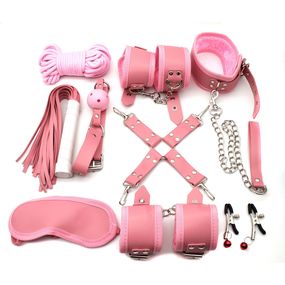 Набор BDSM, 9 предметов, розовый TSN 