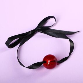 Леденец-кляп «Сладкий возбудитель» со вкусом клубники со сливками, 30 г 