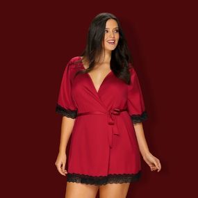 Пеньюар "Sensuelia" Red, XXL, Размер: XXL, Цвет: Красный 