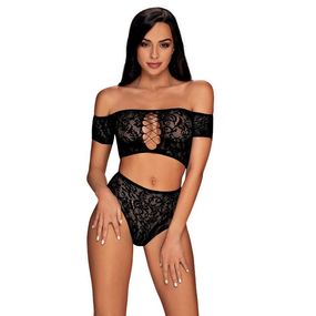 Комплект "Inessita" black , S/M, Размер: S/M/L, Цвет: Чёрный 