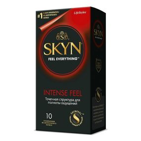 Презервативы с точечной структурой Skyn Intense Feel №10, 10 шт 