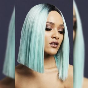 Парик «Кайли», Цвет: Бирюзовый 