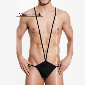 Трусы мужские "Vincent Black", S/M, Размер: S/M, Цвет: Чёрный 