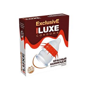 Презерватив стимулирующий «Красный камикадзе», 1 шт 