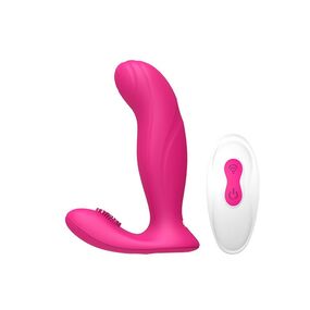 Вибростимулятор с пультом Prog-RCT Pink 