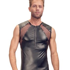 Рубашка мужская без рукавов "Svenjoyment", XL, Размер: XL, Цвет: Чёрный 