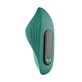 Клиторальный вибростимулятор Manta Green, Цвет: Зелёный 