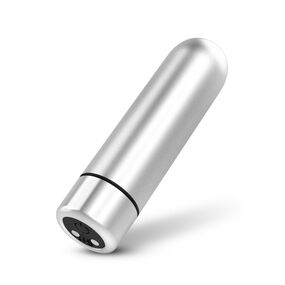 Вибропуля Seed-3 Silver, Цвет: Серебряный 