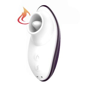 Вибромассажёр для клитора с подогревом 