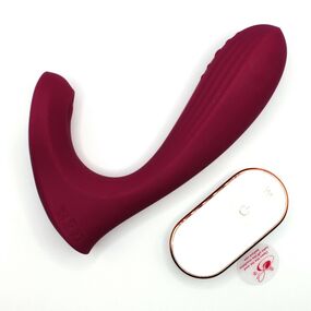 Вибростимулятор Whale-RST Red с пультом 