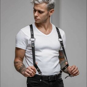 Портупея мужская "Gefest" men's Style, L/XL, Размер: L/XL, Цвет: Чёрный 