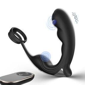 Вибромассажёр простаты с пультом Noell-RCT 