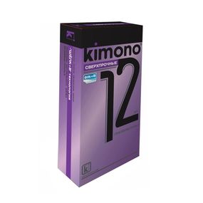 Презервативы сверхпрочные Kimono, 12 шт 