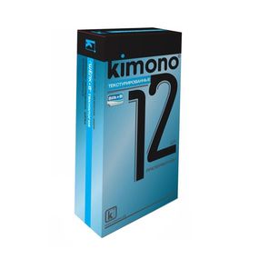 Презервативы текстурированные Kimono, 12 шт 