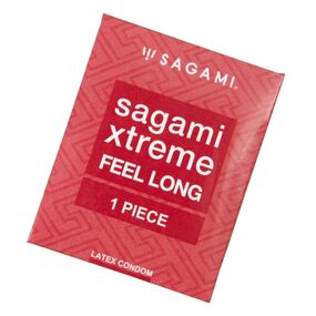 Презервативы Sagami Xtreme Feel Long латексные, ультрапрочные, 1шт 